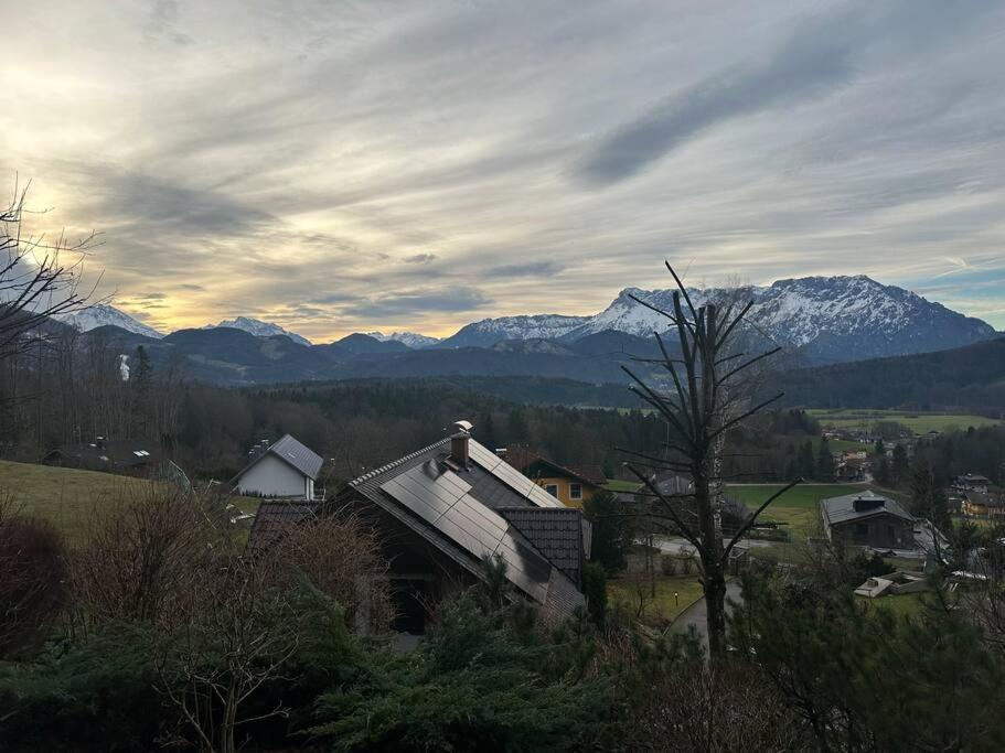 Luxus Alpenparadies Nahe Salzburg Sauna & Whirlpool Adnet 外观 照片