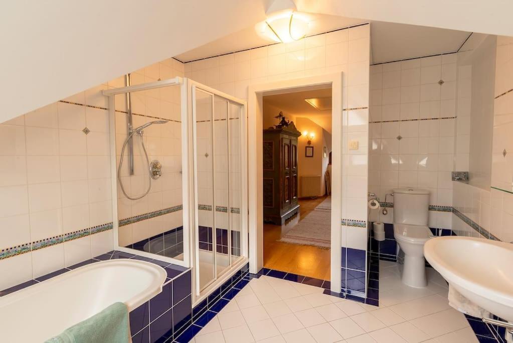 Luxus Alpenparadies Nahe Salzburg Sauna & Whirlpool Adnet 外观 照片