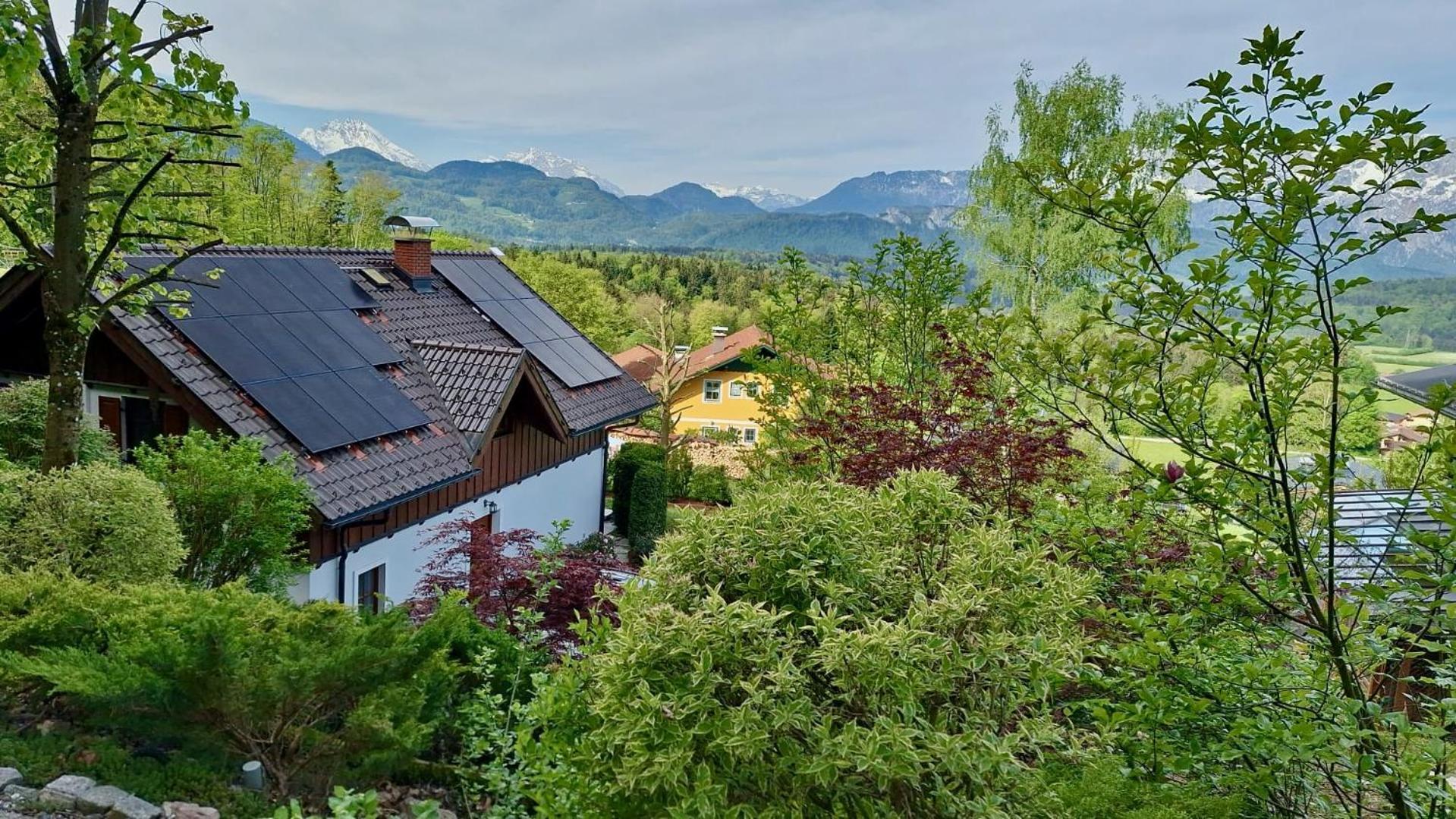 Luxus Alpenparadies Nahe Salzburg Sauna & Whirlpool Adnet 外观 照片